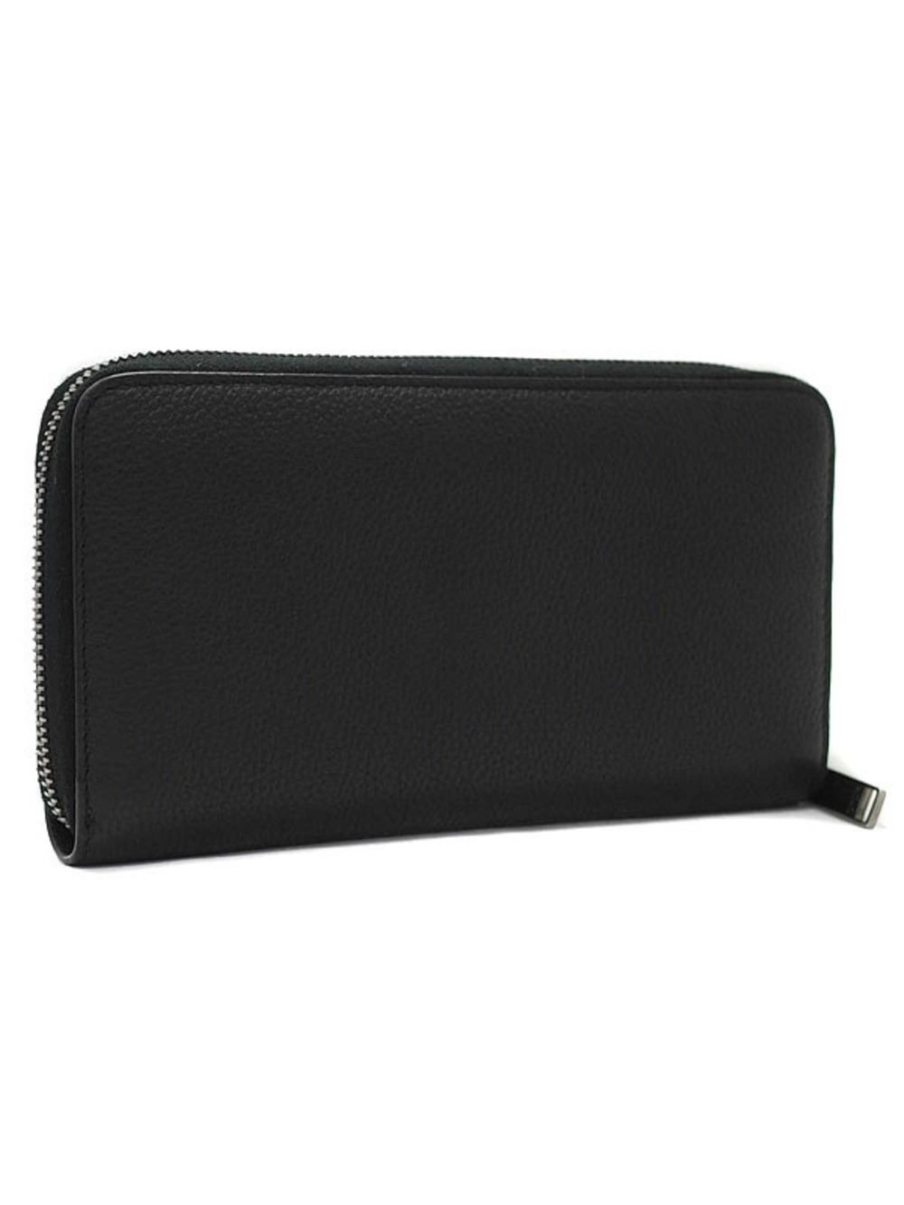 Dior Round Zip Christian Wallet Long Zipper ON CD Black